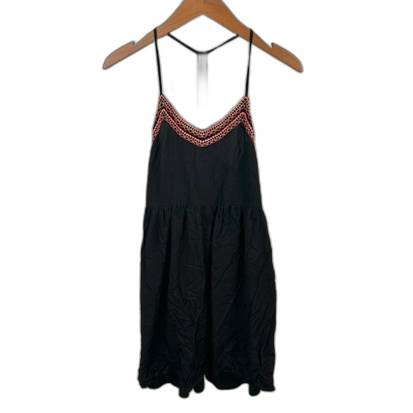 Dina Be For Francesca's Black V-Neck Mini Dress NWT Size Small - Picture 1 of 16